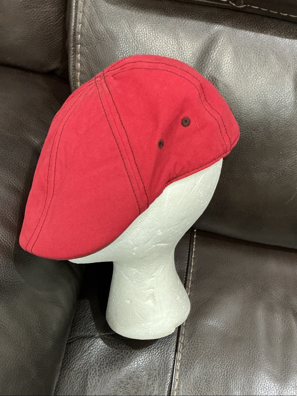 Goorin Bros. Red Cotton Newsboy Cap